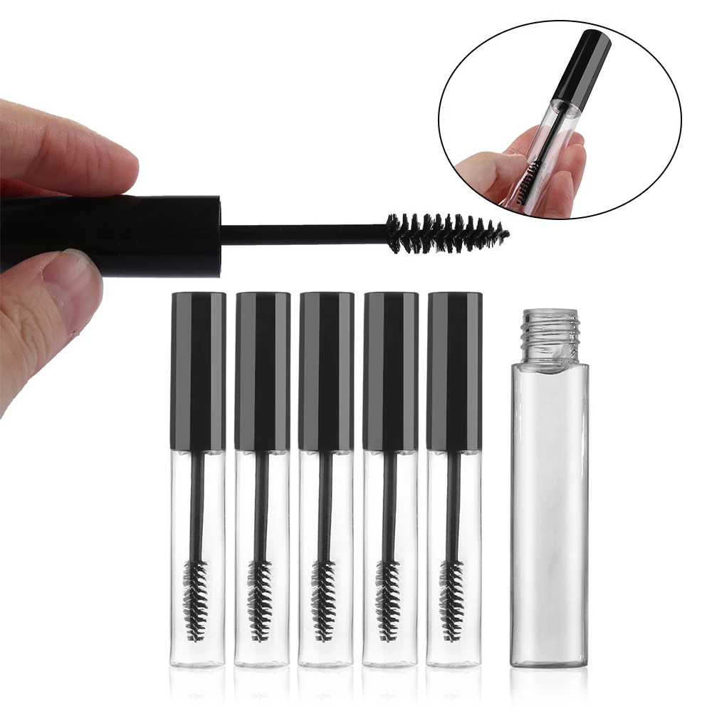 New Arrival 5PCS 10mL Mascara Container Empty Mascara Tube with Eyelash