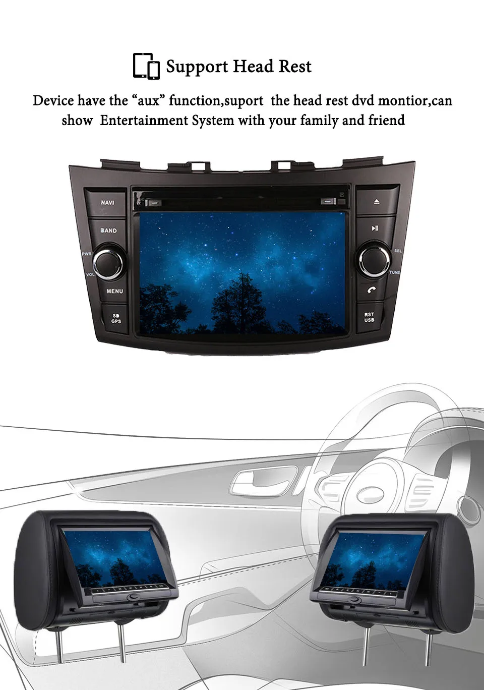 Discount android 9.0 car dvd 2 din multimedia player for Suzuki Swift 2011 2012 2013 2014 2015 tape recorder autoradio BT GPS Head Unit 12