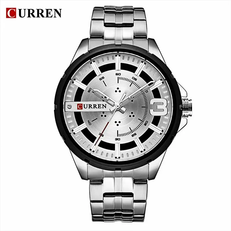 

Curren Men Watch 2019 Top Brand Luxury Business Golden Male Wrist Watches Chronograph Gold Man Watch 2018 Relogio Masculino