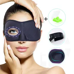 OPHAX мягкие 3D спальный глаз затенение маски маска для сна Регулируемая липучка портативный крышка теней для глаз Путешествия повязка на
