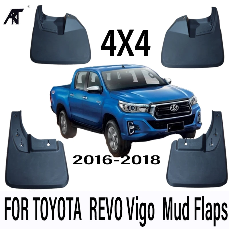 Автомобильные Брызговики для Toyota HILUX REVO Vigo 2016 2018 4x4 брызговики крыло брызговиков