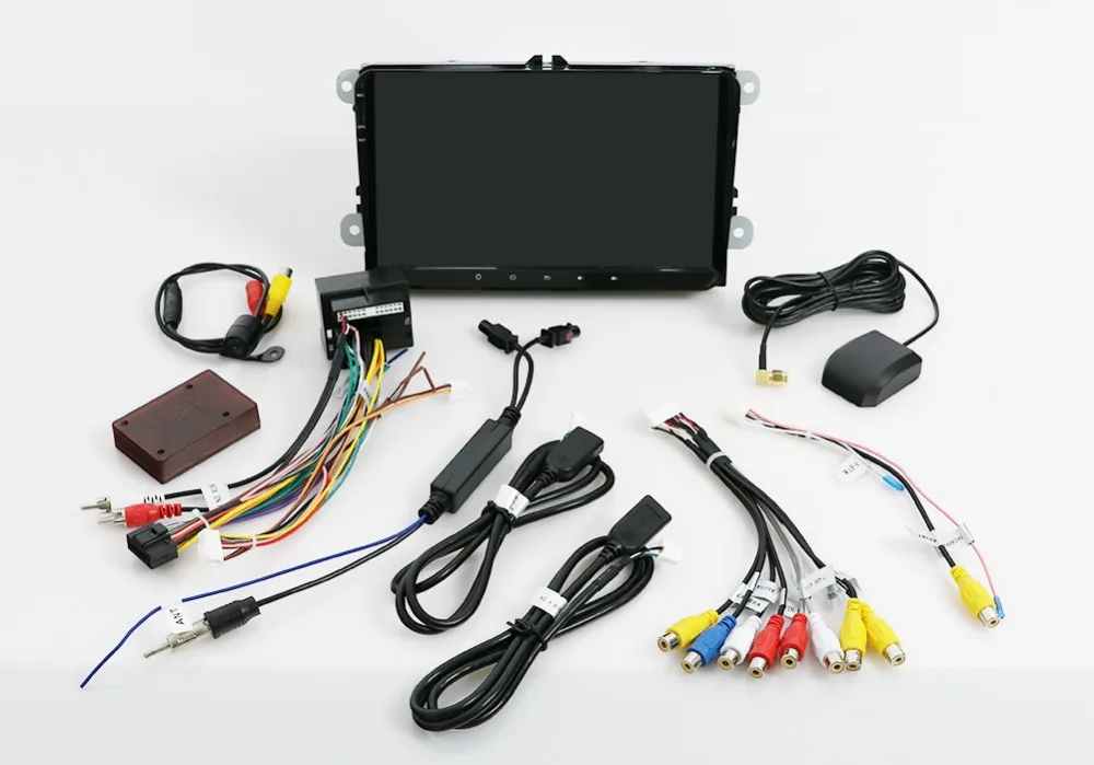 Top 2019 Android 7.1 Car Radio player for skoda fabia 2 rapid Superb Octavia PASSAT CC TIGUAN TOURAN 3G radio Rds 4G Gps wifi 4