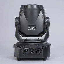 Китай мини 90 Вт светодиодный движущаяся головка Точечный светильник фирмы "DMX" сценическое освещение led gobo проект двойное колесо gobo с цветным колесом KTV