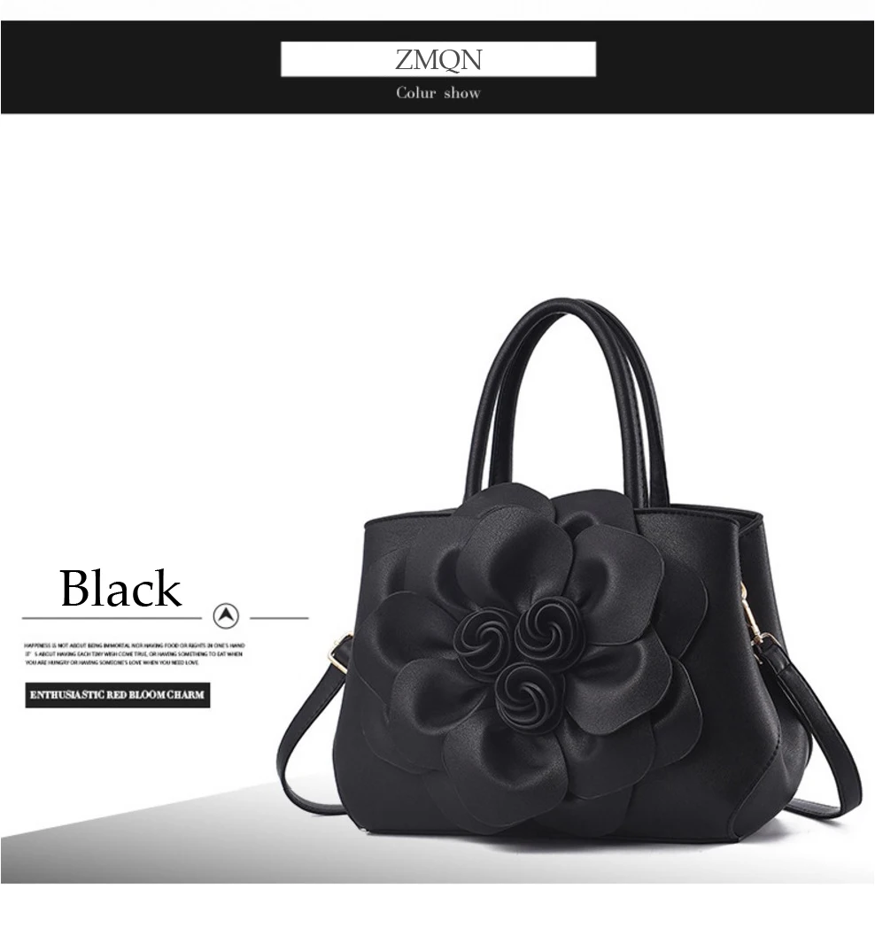 ZMQN роскошная женская сумка, дизайнерская женская сумка из искусственной кожи,, женская сумка через плечо, Сумка с цветами, женская сумка A644
