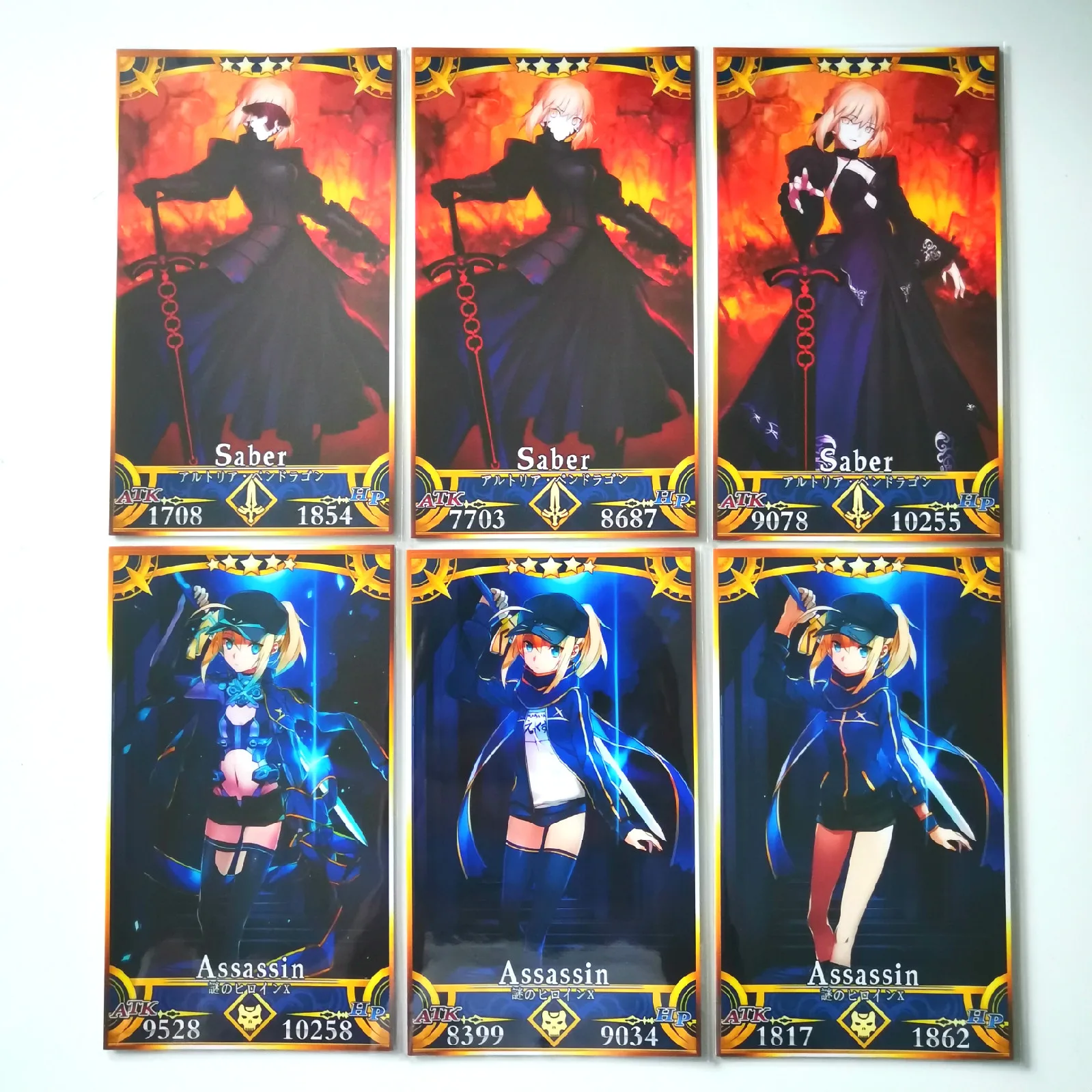 42 шт./компл. Fate Zero игрушки хобби Хобби Коллекционные вещи Коллекция игр аниме-открытки