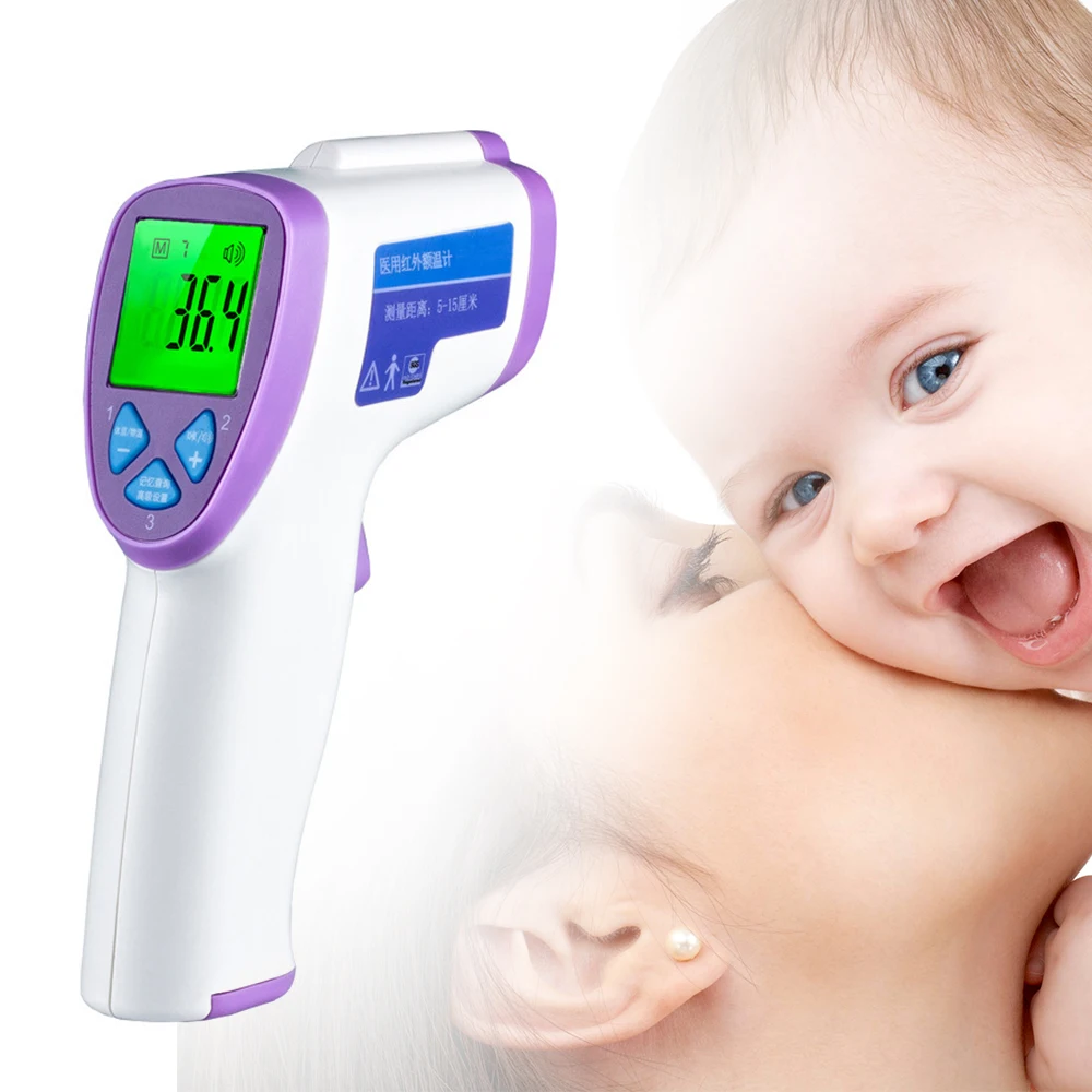 

Baby Infrared Thermometer for Body Home Forehead Digital Termometro Gun Portable Electronic Thermometer Medical Equipment