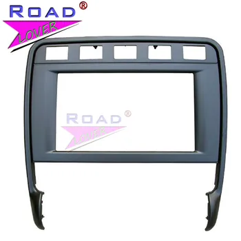 

TOPNAVI 2 Din Car Audio frame Panel Car Radio fascia forPORSCHE CAYENNE TURBO 2009 Auto Air Condition Video Installation Kit