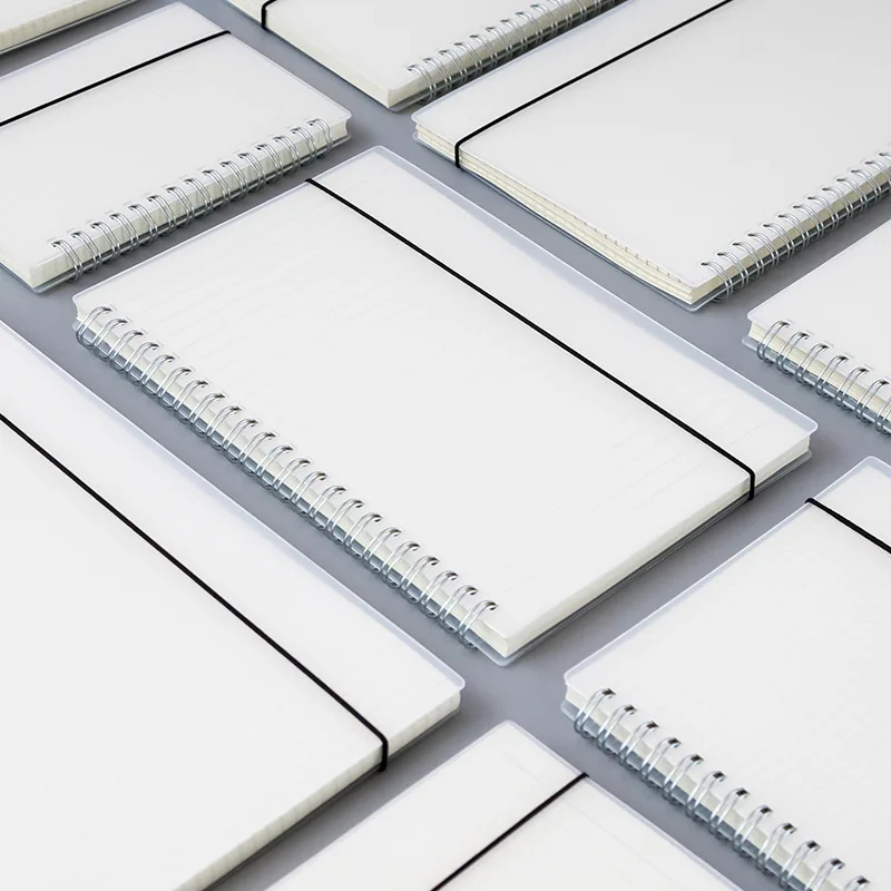 

A5/A6/B5 Coil Notebook Blank Sketchbook Drawing Graffiti Book Stripe Grid Loose-leaf Planner Office School Supplies
