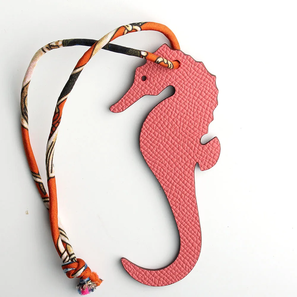 Famous Brand Custom Made Handmade Real Genuine Leather Seahorse