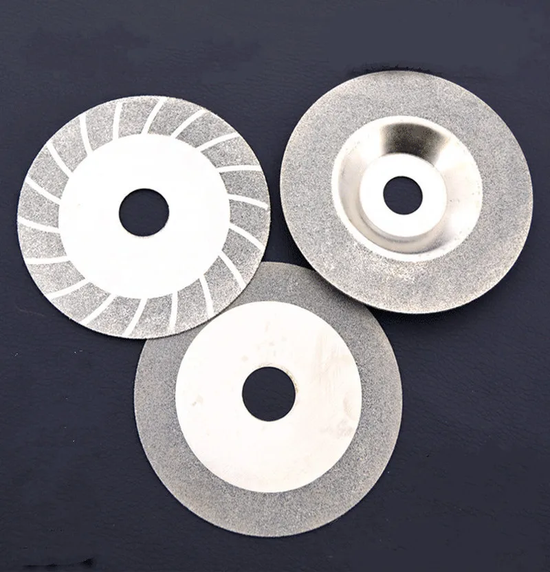 3Pcs 100MM Diamond Saw Blade 4inch Glass Saw Blade Diamond Slicein Abrasive Tools from Tools on