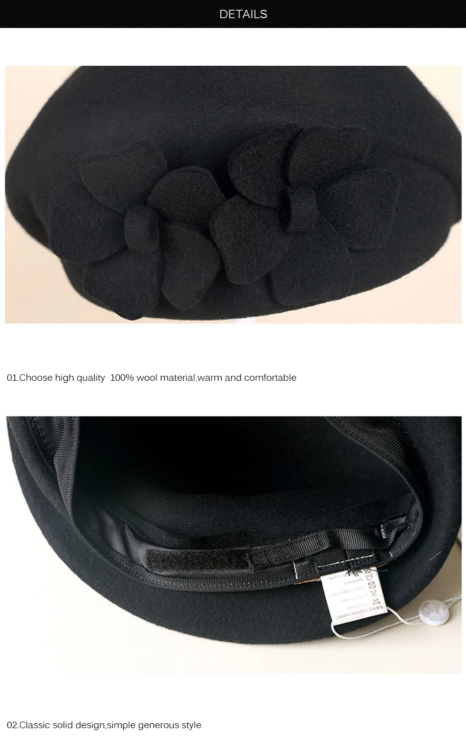chapeau feutre femme