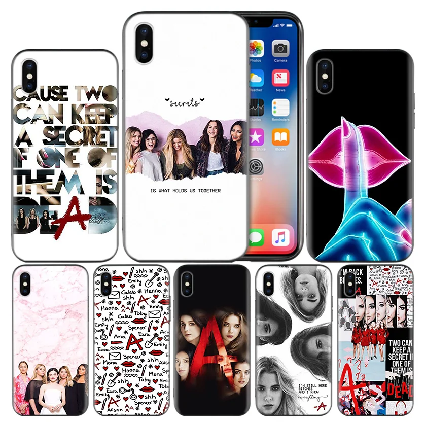 Pretty Little Liars Frosted Fundas Case For Apple Iphone 7 8 6 6s Plus X Xs Max Xr 5 5s 5c Se 10 Ten Protect Cover Coque In Fitted Cases From Cellphones Telecommunications On Aliexpress