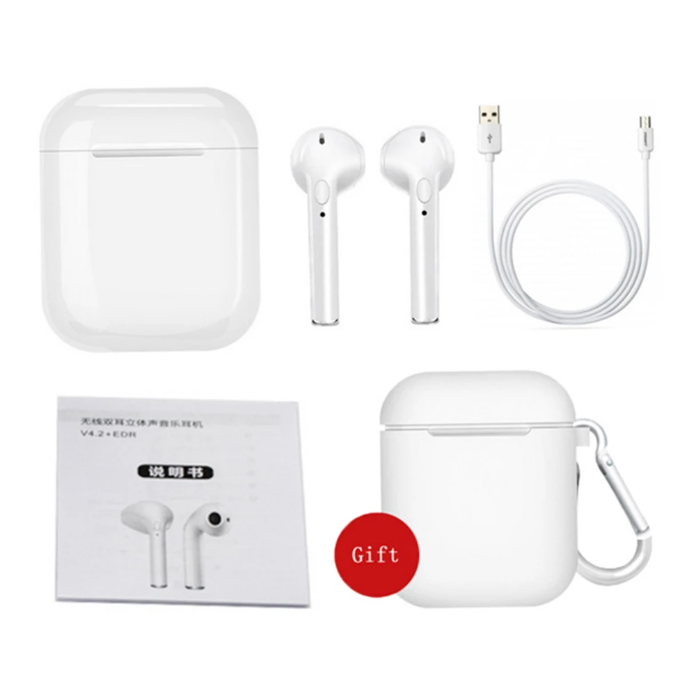 

i9s i7s i8X TWS Mini Wireless Bluetooth Earphone APTX Earpieces Stereo Invisible Earbuds Twins Headset With Charge Box handfree