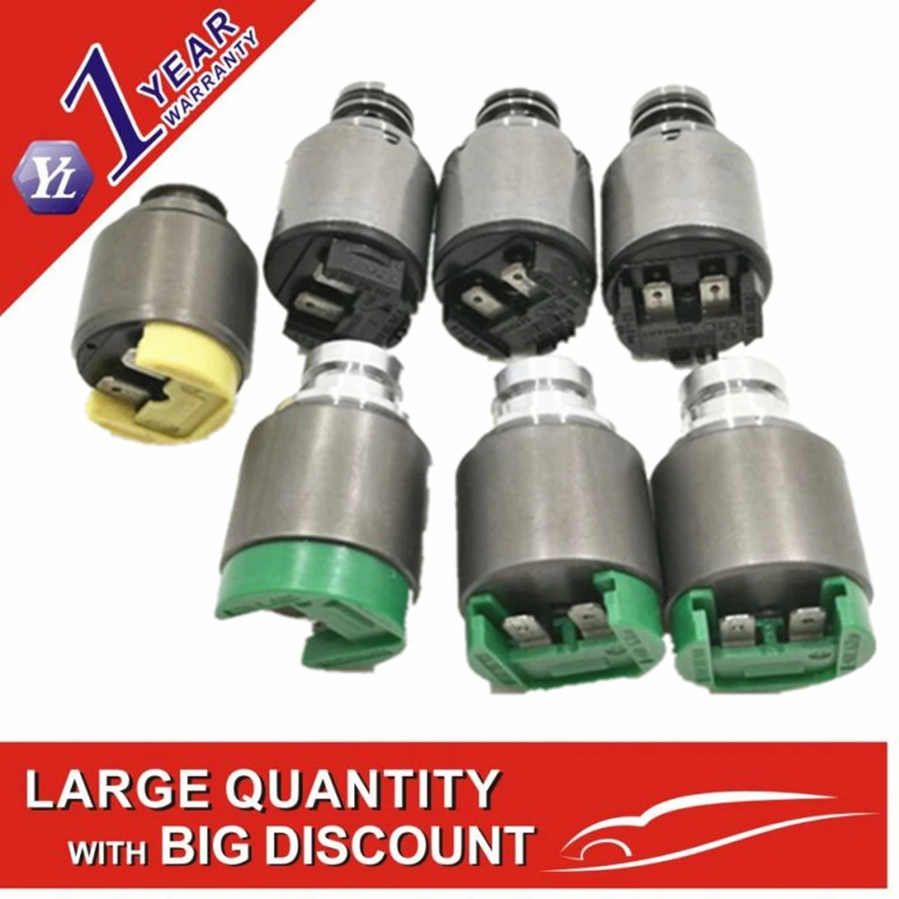 Genuine Used 5HP19 trans solenoid set case For BMW & AUDI & Prosche