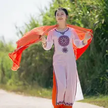 Весна Лето Индия сари Женская Мода Этнические стили Dupattas красивая удобная шаль