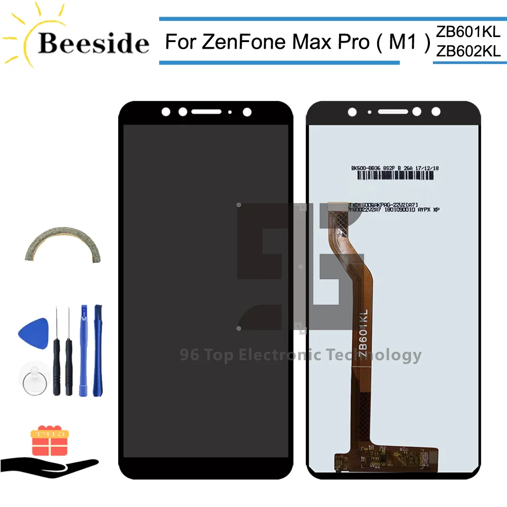 

AA+ Quality LCD With Frame 5.99'' For Asus ZenFone Max Pro ( M1 ) ZB601KL / ZB602KL LCD Display Touch Screen Digitizer Assembly