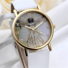 Men’s Watch Fashion Retro Style Dial Leather Band Quartz Analog Wrist Watches Sport relogio dropshopping free shipping#40