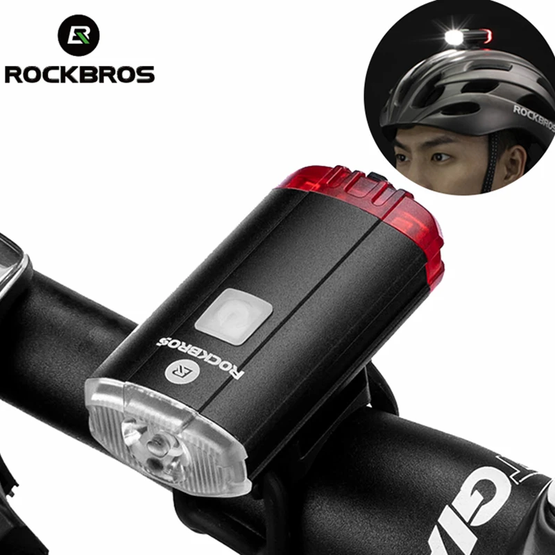 Faro de seguridad resistente al agua luz delantera y trasera para bicicleta Faro de seguridad resistente al agua luz delantera y trasera para bicicleta