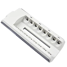 Quick Charger 8 Slots Smart Battery Charger For Aaa Aa Rechargeable Battery 1.2V Ni-Mh Ni-Cd Aa Aaa Rechargeable Batteries