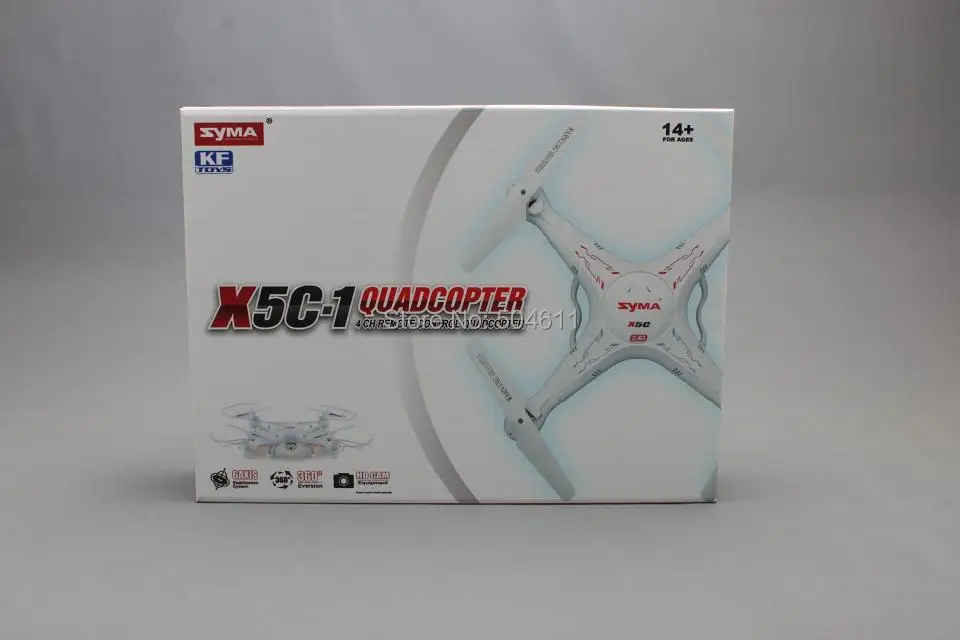 SYMA X5C X5C 1 BNF 4 Channel 6 axis Gyro 2 4GHz RC UFO Quadcopter Aircraft