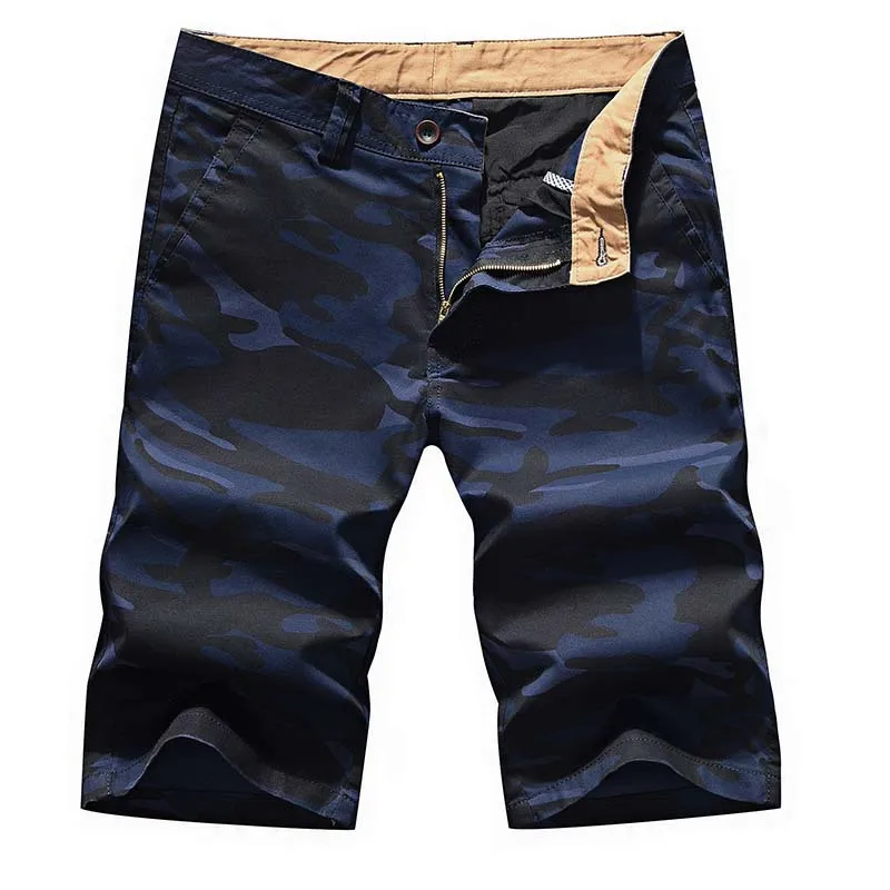 

Mens Military Cargo Shorts 2019 Brand New Army Camouflage Shorts Men Cotton Loose 98%cottonCasual Short Pants Plus Size 44