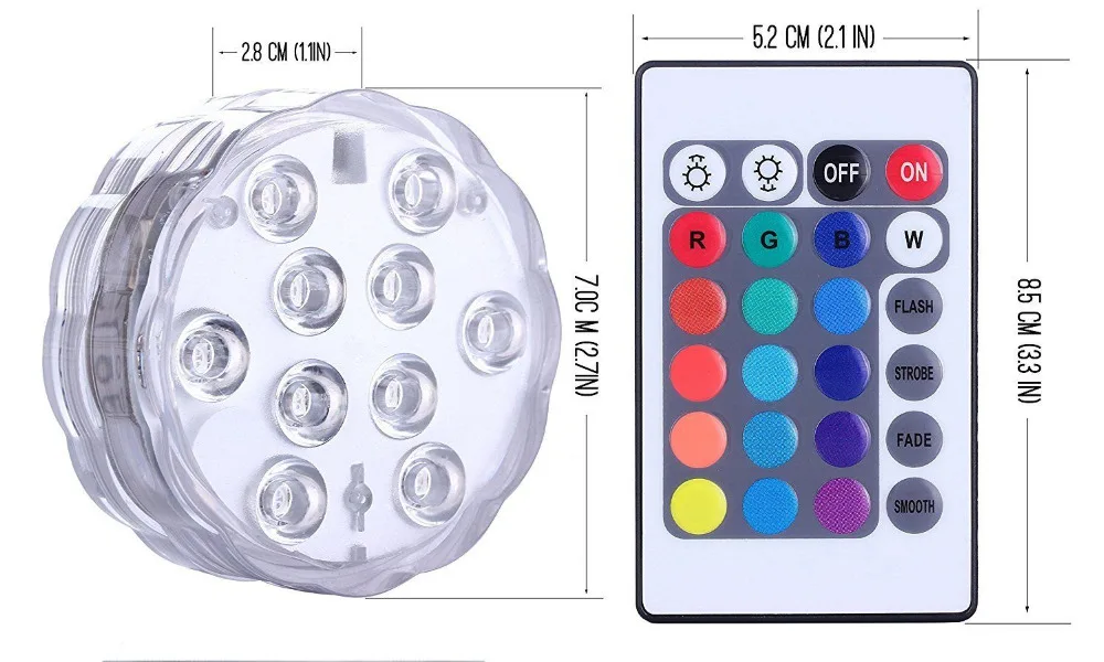 Submersible 10LED Light15