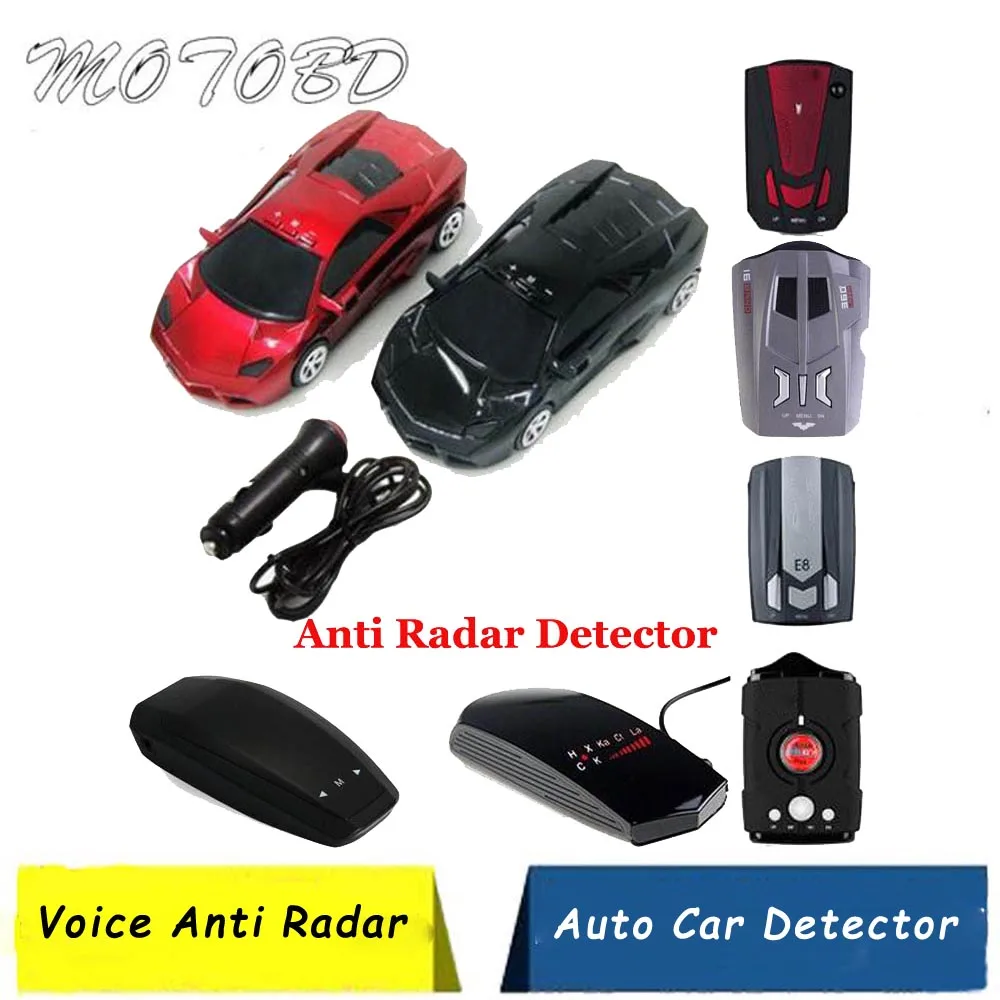 

12V Car English Russian Voice LED Display Detector electronic Dog 10 Car Speed Testing Driving Safely Avoiding Laser Anti Radar