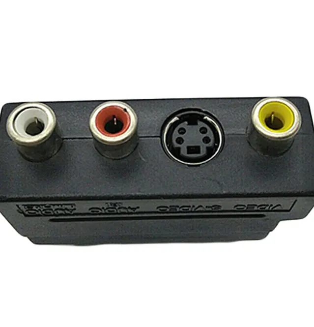 

centechia Nice RGB Scart to Composite 3 RCA S-Video AV TV Audio Adapter Converter Scart to RCA