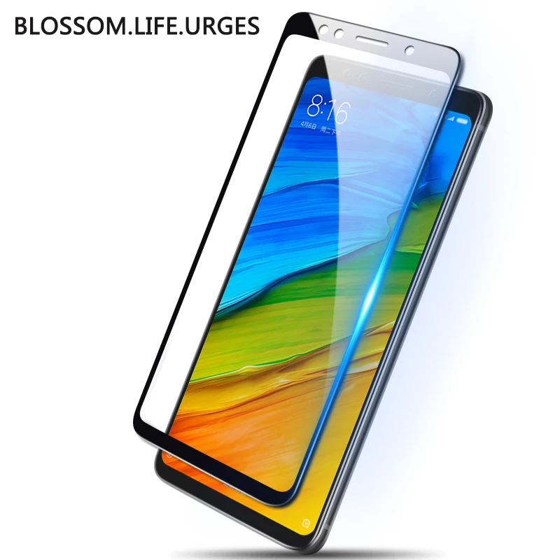 Высокое качество 9H полное покрытие закаленное стекло для Xiaomi Redmi 5 5A Защита экрана