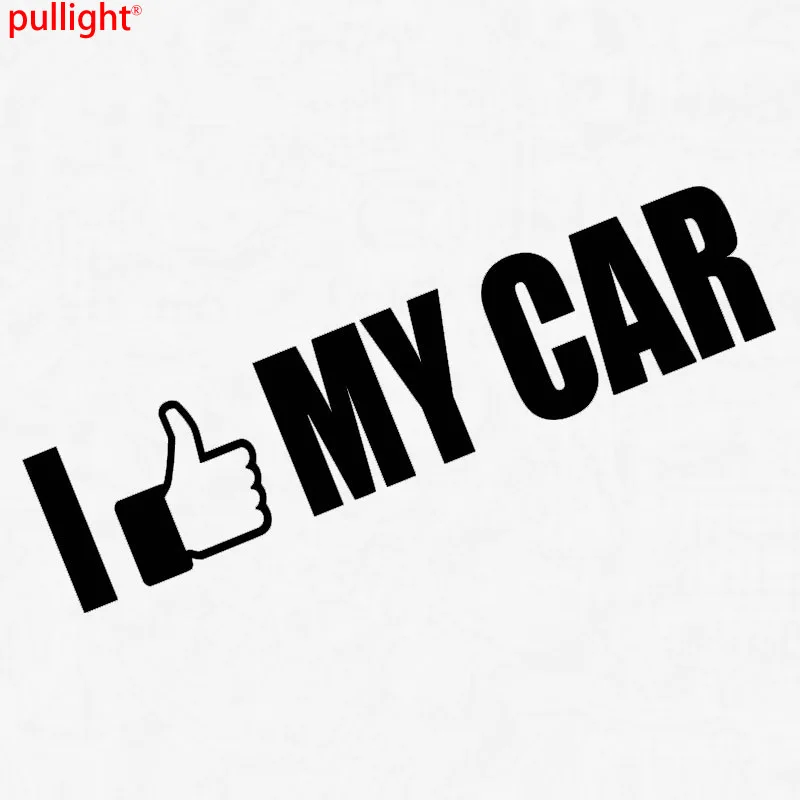 Mi Piace La Mia Auto Spruch Tuning Hipster Divertente Shock Sticker Auto Biciclkleber Jdm