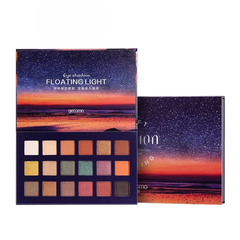 

Women Gift 18 Colors Eye Makeup Matte Glitter EyeShadow Diamond Shimmer Eye Primer Luminous Eye Shadow