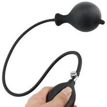 Silicone Inflatable Big Anal Plug Max 12cm Dildo Pump Anal Dilator Expander Butt Plug Prostate Massager Sex Toys for Men Women