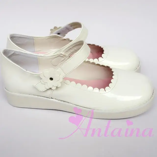 Japanese-Harajuku-Low-Chunky-Heels-Flounce-Trim-Simple-Mary-Jane-Lolita-Shoes-Flats-Kawaii-School-Girls-Shoes-9