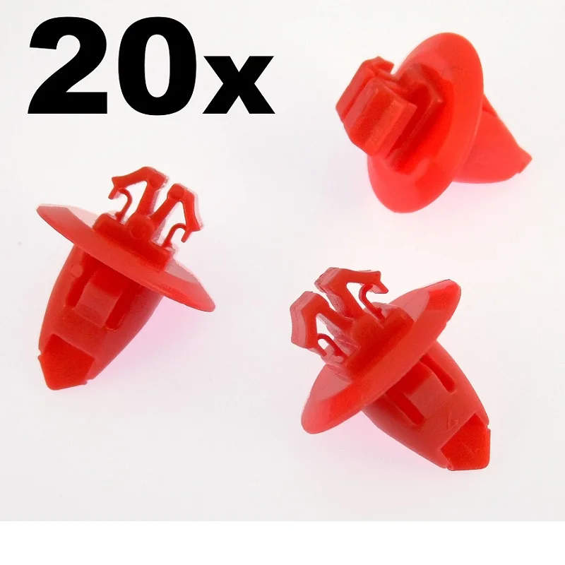 20x For Toyota Wheel Arch, Wing, Fender Flare Plastic Trim Clips for Arch Mouldings 9090467037