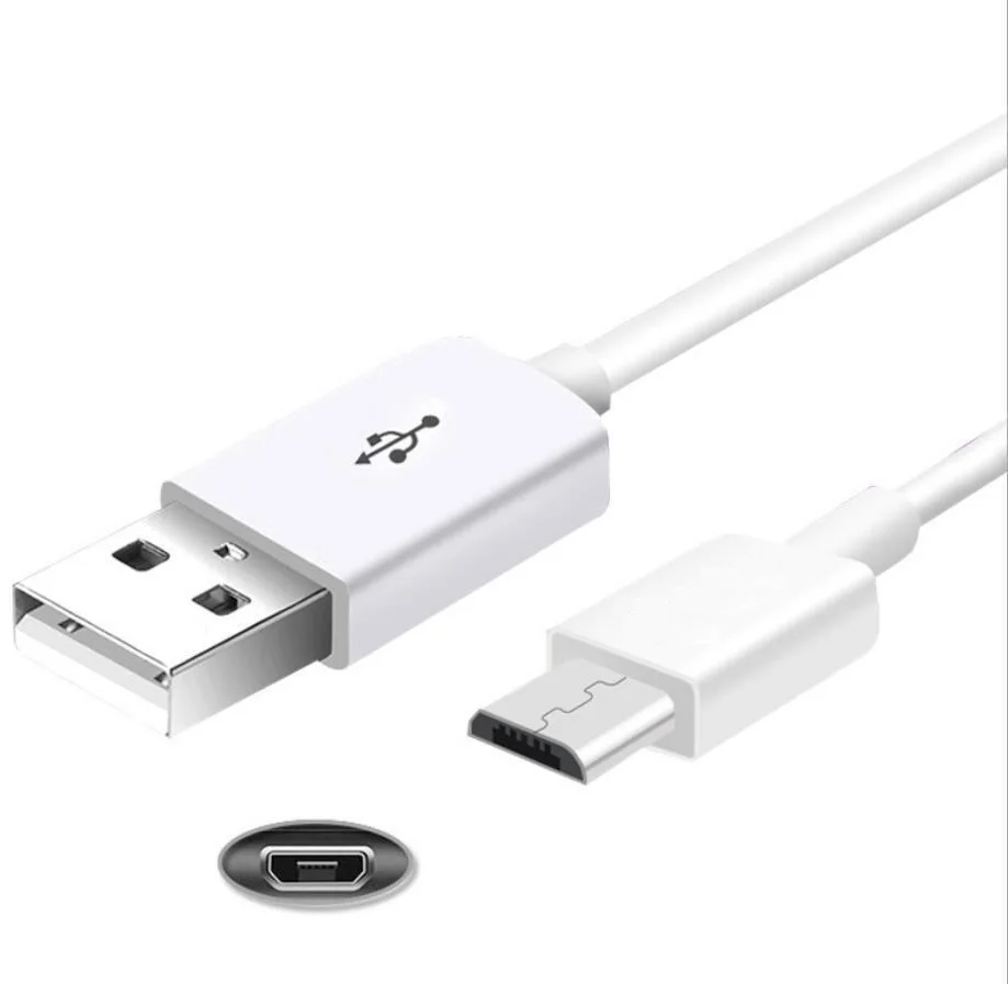 Micro USB Phone Charger Cable 1m Flat Kabel For Huawei Y9 P9 Lite 7X 7A 7C Pro 6A 7 Lenovo K5 Long Usb | Аксессуары для