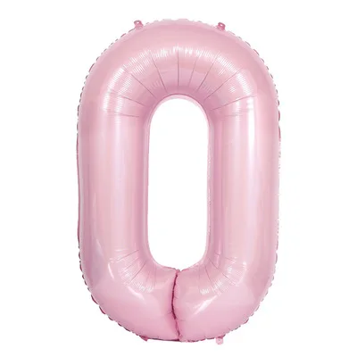 40 дюймов гигантский розовый голубой конфетный цвет номер воздушные шары первый день рождения девочка мальчик вечерние фольги Воздушные шары один год номер 1 воздушный шар