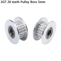 2GT 20 зубчатый шкив колесо Perlin пассивное колесо холостого шкива диаметр 5 мм для 3d принтера - изображение