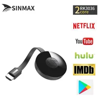 Newest G4 Wi-Fi Display Receiver TV Stick for Android IOS for Google Chromecast for 2 Device Digital HDMI Media Video Streamer