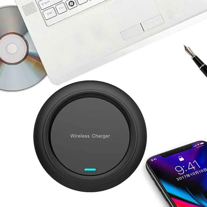 5W QI Wireless Charger For Iphone X 8 8Plus Qi Wirless Charging Pad For Samsung S6 S7 Edge S8 S9 Plus Fast Charge For Xiaomi (5)
