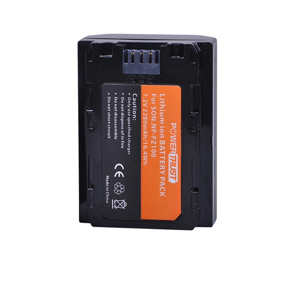 Original Sony np-fz100 batería 2280mah para ILCE Alpha a9 a7r III a7 3 NP-Fz 100