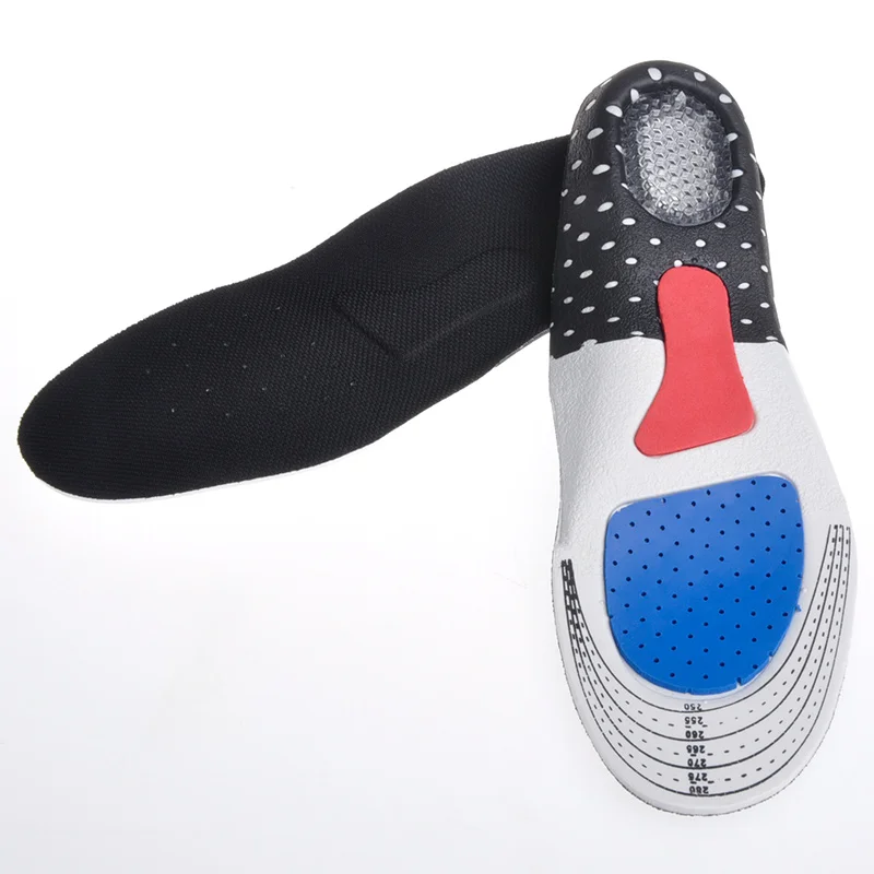 

Unisex orthodontic arch support insole movement running gel insoles insert buffer for men and women