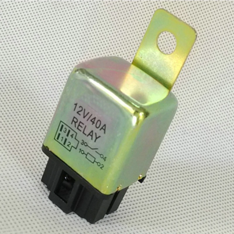 

For Automotive Car 12V/24V High Quality 40A Normally Open N/O Relay with Socket 4 Pin