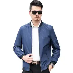 Для мужчин новая мода демисезонный Классический Тонкий куртка V0418-002