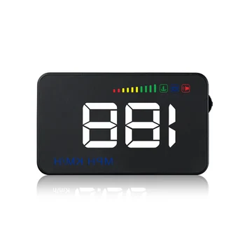 

3.5" A500 Universal Car HUD Head Up Display OBD II 2 Driving Speed Warning System Auto Accessories