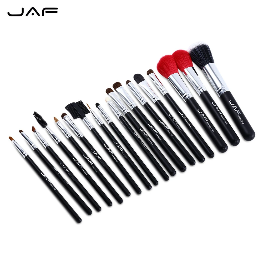 JAF 18Pcs Makeup Brushes Set Professional Powder Contour Lip Face Eye