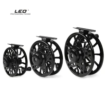LEO Fly Рыболовная катушка из алюминиевого сплава Рыболовная катушка 3/4/5/6/7/8 вес 2+ 1 шарикоподшипник левый и правый сменная Летающая катушка