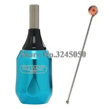 Большая ОСА профессиональный дизайн высокого качества Регулируемый Картридж иглы ручка татуировка машина Небесно-Голубой поставка для татуировки