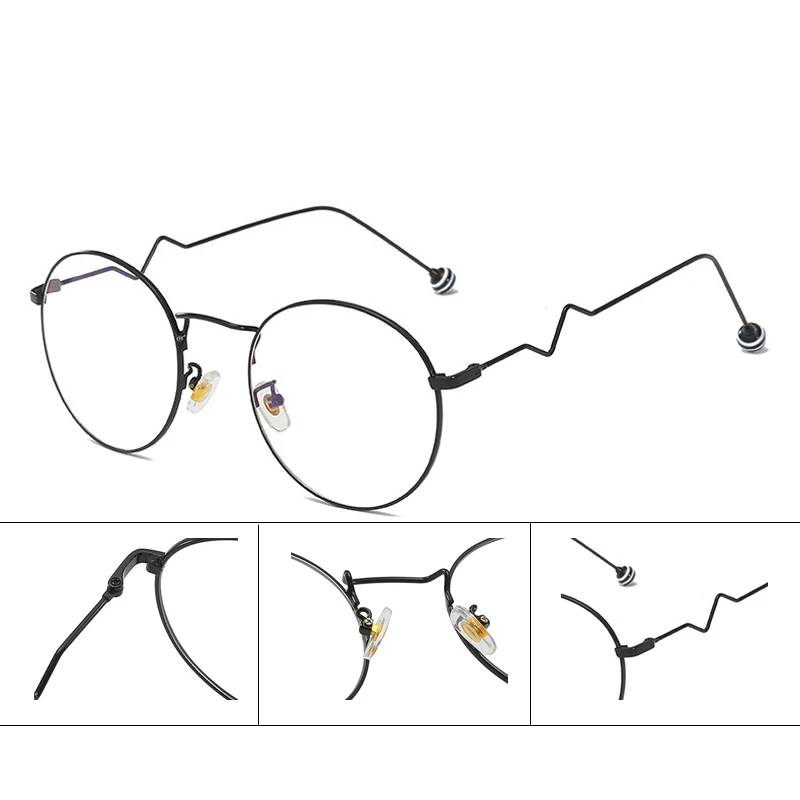 Zilead, яркие цвета, ультралегкие круглые металлические очки для чтения, близорукие очки, мужские и женские, HD, смола, очки для чтения, унисекс