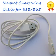 Экспресс- S365 зарядное устройство S83 Магнитный зарядный кабель 4 pin 60 мм для Smart watch i7 i8 часы наручные часы час