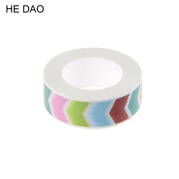 

1.5cm*10m Wide Pretty Colorful Direction Mark Washi Tape Diy Scrapbooking Sticker Label Masking Tape School Office Supply